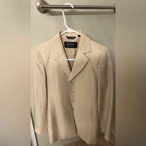 dana buchman women's suits with skirt and pant